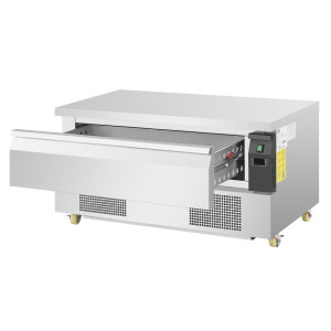 Socle Doppio Refrigerato 1 Cassetto Serie U 3x GN 1/1 - Polar - Fourniresto