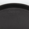 Piatto Rotondo in Fibra di Vetro Antiscivolo Nero Treadlite Ø 355 mm - Cambro - Fourniresto