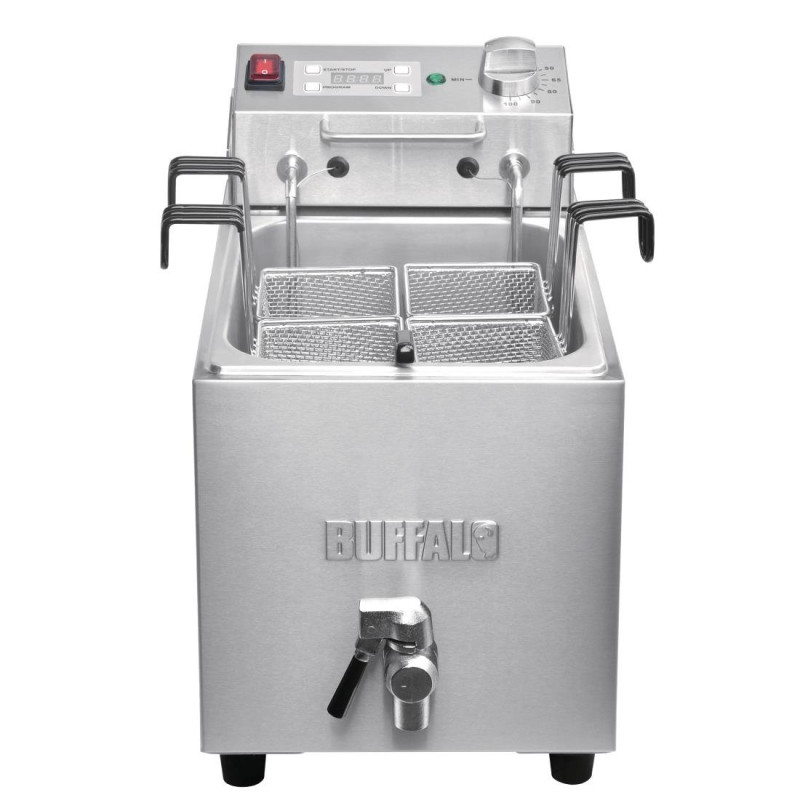 Cuocipasta con rubinetto e timer 8L - Buffalo - Fourniresto Cuocipasta con rubinetto e timer 8L - Buffalo - Fourniresto