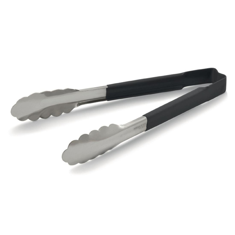 Pinza da servizio in acciaio inossidabile con manico antiscivolo 241mm - FourniResto - Fourniresto Pinza da servizio in acciaio inossidabile con manico antiscivolo 241mm - FourniResto - Fourniresto