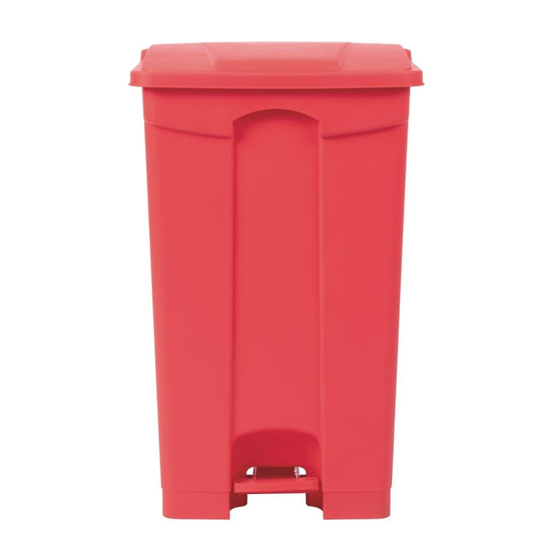 Cestino per la Cucina a Pedale Rosso 87L - Jantex - Fourniresto Cestino per la Cucina a Pedale Rosso 87L - Jantex - Fourniresto