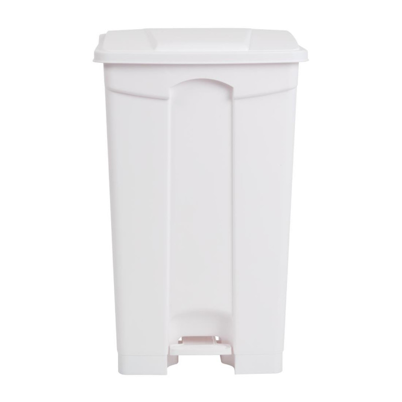 Cestino per la raccolta differenziata della cucina con pedale bianco 87L - Jantex - Fourniresto Cestino per la raccolta differenziata della cucina con pedale bianco 87L - Jantex - Fourniresto