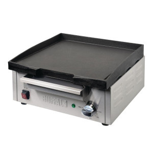 Piastra di cottura elettrica da banco 380x385mm - Buffalo - Fourniresto