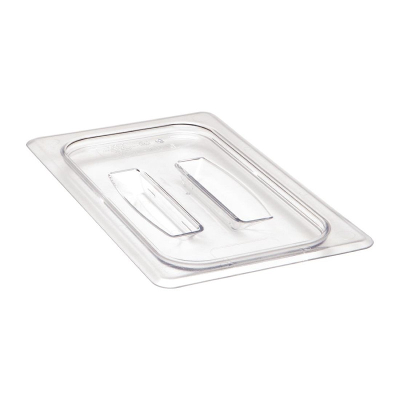 Coperchio con maniglia senza BPA Camview GN 1/4 - Cambro - Fourniresto Coperchio con maniglia senza BPA Camview GN 1/4 - Cambro - Fourniresto