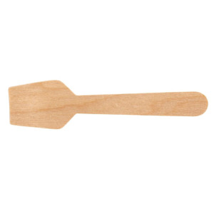 Cucchiai per gelato in legno da 96 mm - Confezione da 100 - Fiesta Green - Fourniresto