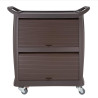 Carrello in polipropilene a 3 livelli - Vogue - Fourniresto