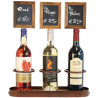 Espositore per bottiglie di vino con lavagne - Securit - Fourniresto