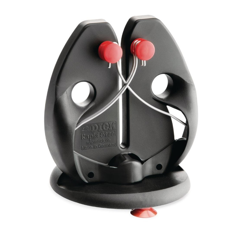Affilatore Rapid Steel Action con base - Dick Affilatore Rapid Steel Action con base - Dick
