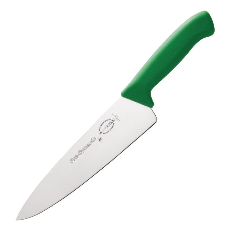 Coltello da cucina professionale Dynamic HACCP verde - 215mm - Dick Coltello da cucina professionale Dynamic HACCP verde - 215mm - Dick
