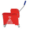 Secchio strizzatore Kentucky Rosso 20L - Jantex - Fourniresto