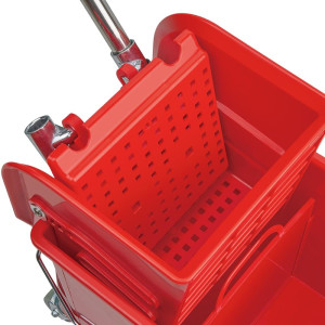 Secchio strizzatore Kentucky Rosso 20L - Jantex - Fourniresto