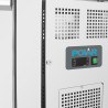 Tavolo Frigorifero Negativo 3 Porte Con Schienale Serie U - 417L - Polar -