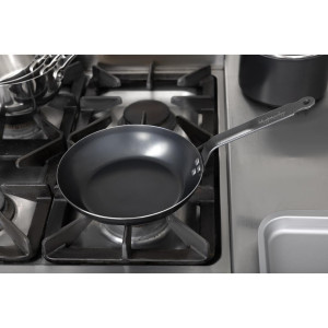Padella ad induzione in lamiera blu - Ø 240mm - De Buyer