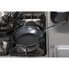 Padella ad induzione in lamiera blu - Ø 240mm - De Buyer