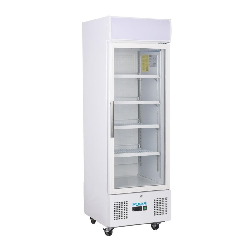Vetrina Frigorifera Positiva Bianca Serie G - 218 L - Polar - Fourniresto Vetrina Frigorifera Positiva Bianca Serie G - 218 L - Polar - Fourniresto