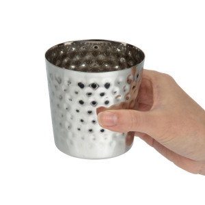 Vaso per patatine fritte in acciaio - Olympia - Fourniresto