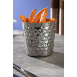 Vaso per patatine fritte in acciaio - Olympia - Fourniresto