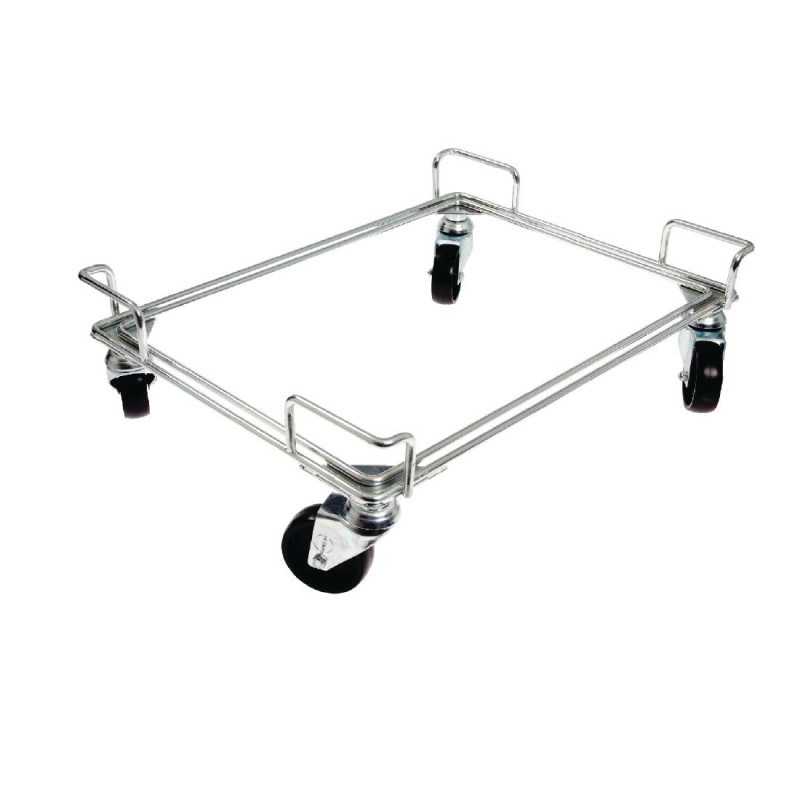 Base con ruote per supporto a piatti - FourniResto Base con ruote per supporto a piatti - FourniResto