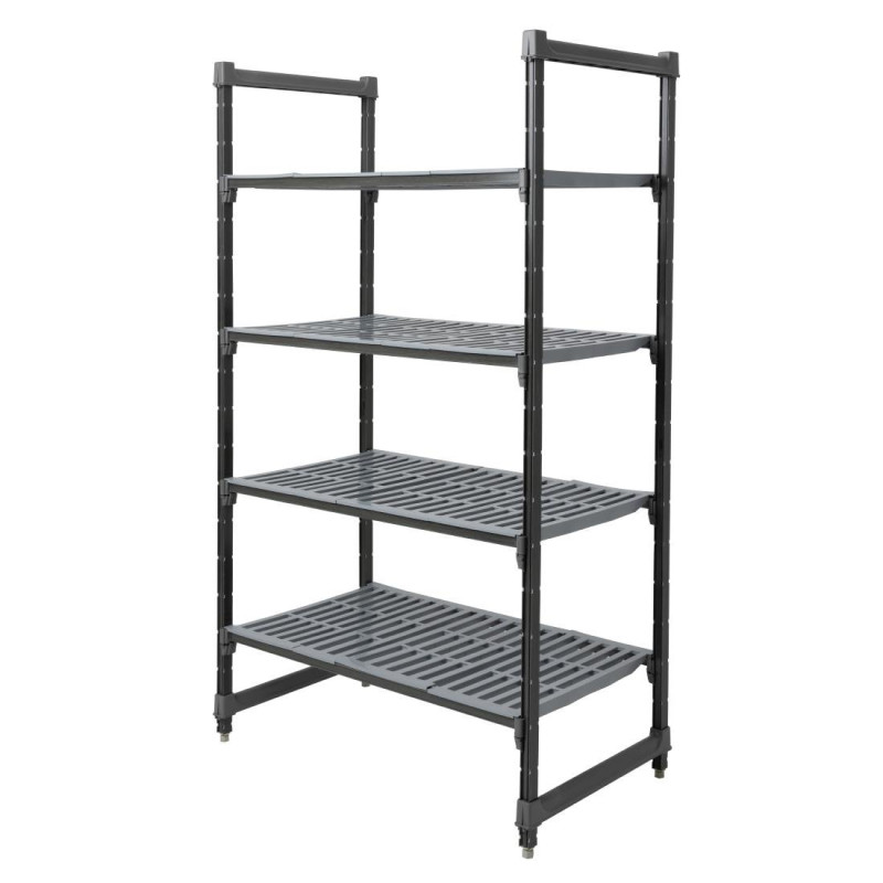 Unità con 4 ripiani a griglia - L 1070 x P 610mm - Cambro Unità con 4 ripiani a griglia - L 1070 x P 610mm - Cambro