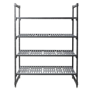 Unità con 4 ripiani a griglia - L 1375 x P 610mm - Cambro