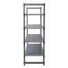 Unità con 4 ripiani a griglia - L 1375 x P 610mm - Cambro