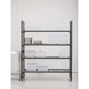 Unità con 4 ripiani a griglia - L 1525 x P 610mm - Cambro