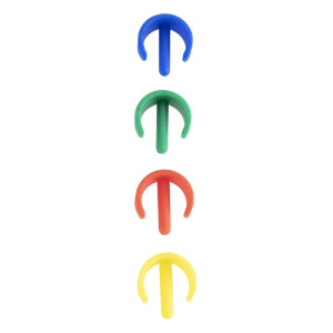Alcuni Clipex con Clips Codice Colore - L 1370mm - Jantex