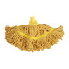 Testa di scopa straccio Bio Fresh gialla - Jantex - Fourniresto
