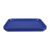 Vassoio Fast Food in Plastica Blu - Olympia KRISTALLON - Fourniresto