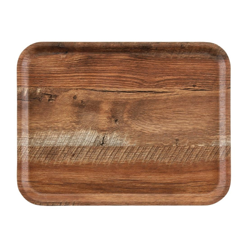 Piano Laminato Superficie con Grana Madeira Rovere Marrone 430 mm - Cambro - Fourniresto Piano Laminato Superficie con Grana Madeira Rovere Marrone 430 mm - Cambro - Fourniresto
