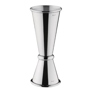 Misura di bicchiere conico in acciaio inossidabile da 25 e 50 ml - Olympia - Fourniresto