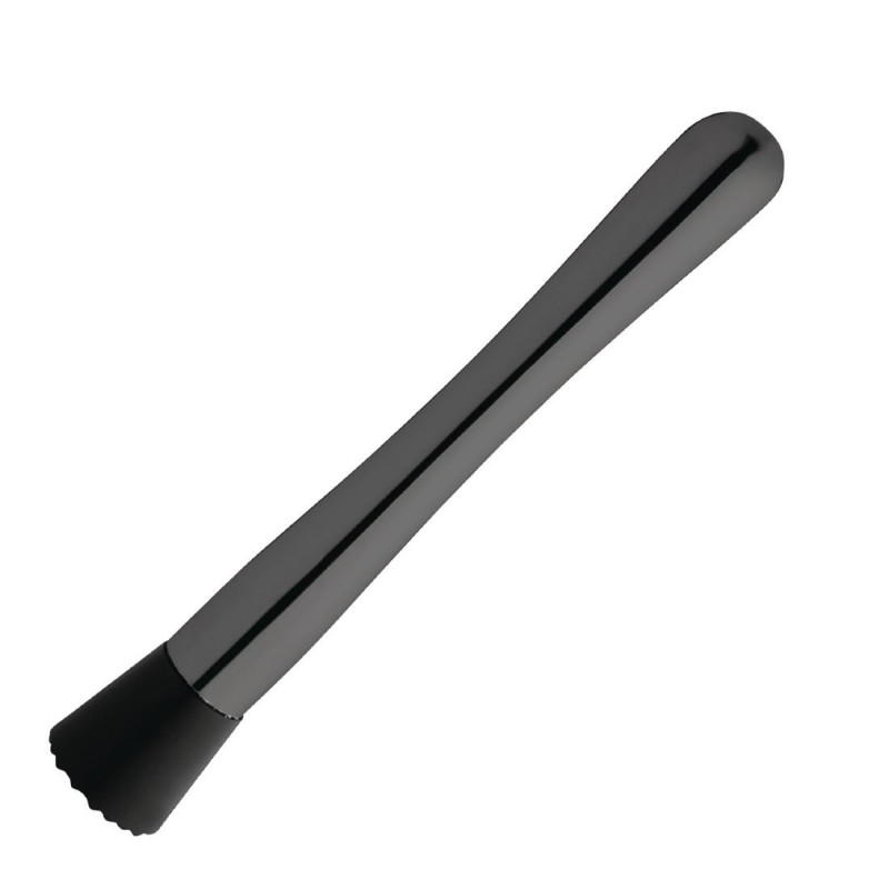Pilone Inox con Punta in Silicone Grigio Titanio Ø 34 mm - Olympia - Fourniresto Pilone Inox con Punta in Silicone Grigio Titanio Ø 34 mm - Olympia - Fourniresto