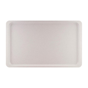 Vassoio da servizio in poliestere GN1/1 530x325mm Grigio marmorizzato - Roltex - Fourniresto