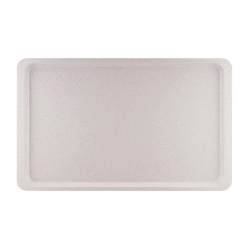 Vassoio da servizio in poliestere GN1/1 530x325mm Grigio marmorizzato - Roltex - Fourniresto Vassoio da servizio in poliestere GN1/1 530x325mm Grigio marmorizzato - Roltex - Fourniresto