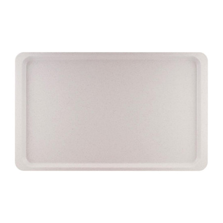 Vassoio da servizio in poliestere GN1/1 530x325mm Grigio marmorizzato - Roltex - Fourniresto