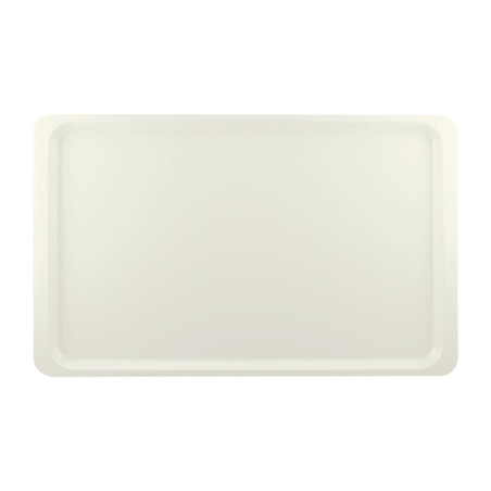 Vassoio da servizio in poliestere GN1/1 530x325mm Bianco perlato - Roltex - Fourniresto