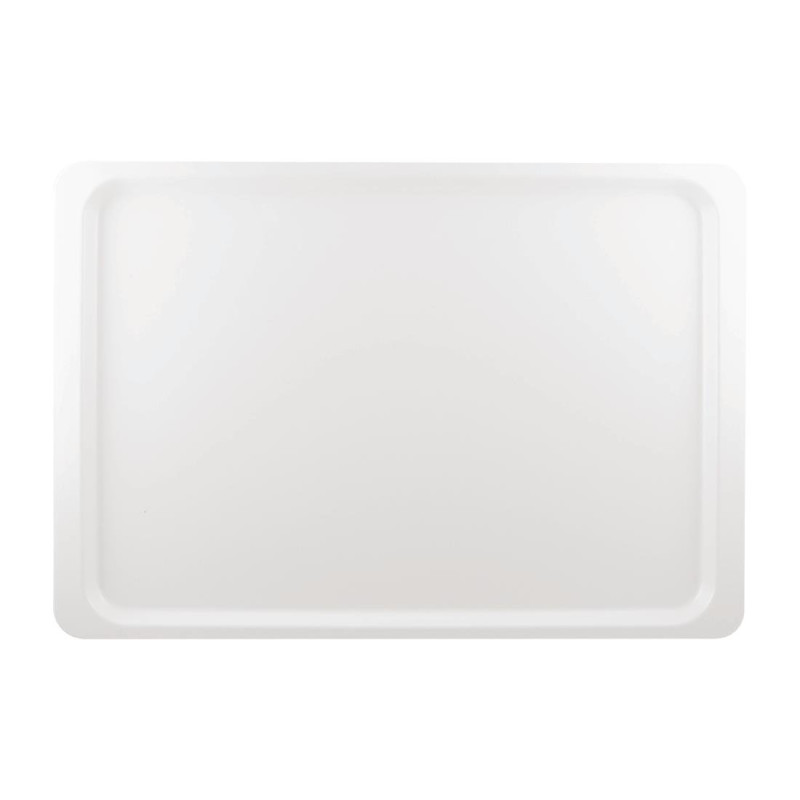 Vassoio da servizio in poliestere Euronorm 530 x 370mm Bianco - Roltex - Fourniresto Vassoio da servizio in poliestere Euronorm 530 x 370mm Bianco - Roltex - Fourniresto