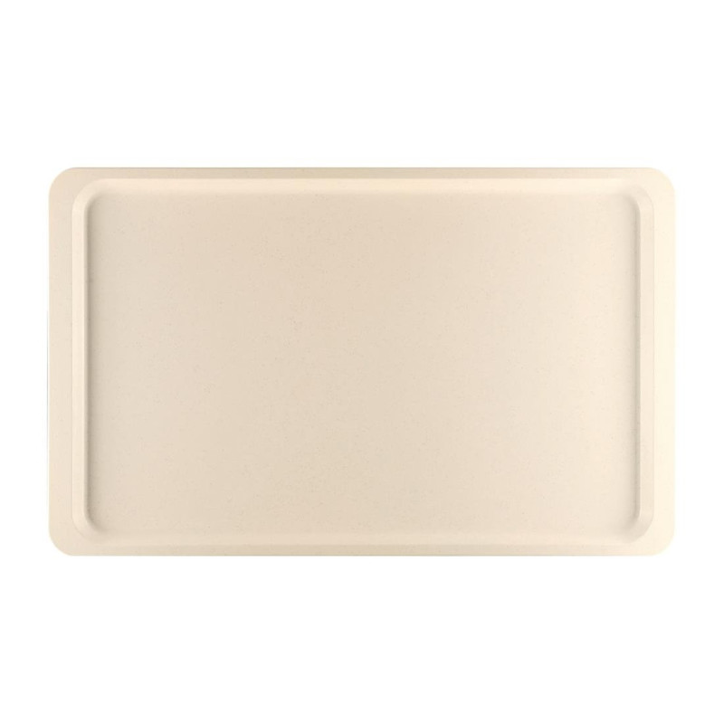 Vassoio da servizio in poliestere GN1/1 530x325mm beige - Roltex - Fourniresto Vassoio da servizio in poliestere GN1/1 530x325mm beige - Roltex - Fourniresto
