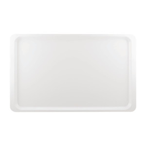 Vassoio da servizio in poliestere GN1/1 530x325mm bianco - Roltex - Fourniresto