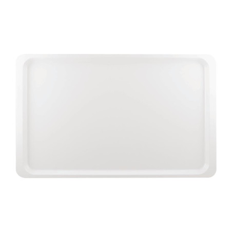 Vassoio da servizio in poliestere GN1/1 530x325mm bianco - Roltex - Fourniresto