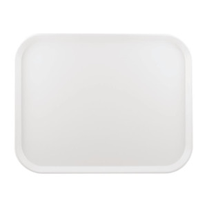 Vassoio da servizio in poliestere America 460x360mm Bianco - Roltex - Fourniresto