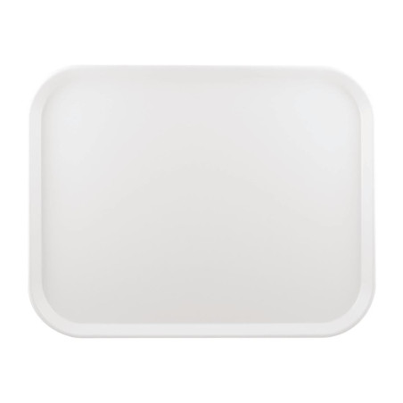 Vassoio da servizio in poliestere America 460x360mm Bianco - Roltex - Fourniresto