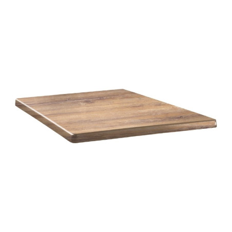 Piatto Tavolo Quadrato Classic Line Atacama Cherry - L 700 x 700 mm - Topalit