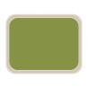 Vassoio da servizio in poliestere standard 470x360mm verde - Roltex - Fourniresto