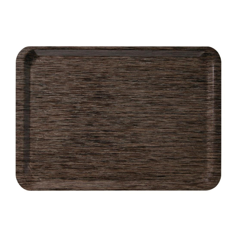 Vassoio da servizio in melamina Euronorm 530x370mm Wengé - Roltex - Fourniresto Vassoio da servizio in melamina Euronorm 530x370mm Wengé - Roltex - Fourniresto