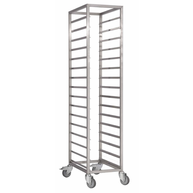 Carrello scorrevole in acciaio inossidabile GN 1/1-18 livelli - Gastro M Carrello scorrevole in acciaio inossidabile GN 1/1-18 livelli - Gastro M