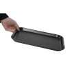 Vassoio rettangolare antiscivolo in fibra di vetro EpicTread nero 350mm - Cambro - Fourniresto