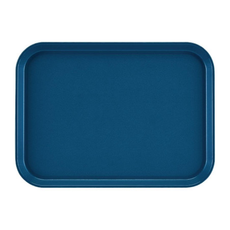 Vassoio rettangolare antiscivolo in fibra di vetro EpicTread blu 350mm - Cambro - Fourniresto