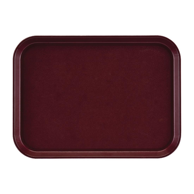 Vassoio rettangolare antiscivolo in fibra di vetro EpicTread Bordeaux 350mm - Cambro - Fourniresto Vassoio rettangolare antiscivolo in fibra di vetro EpicTread Bordeaux 350mm - Cambro - Fourniresto