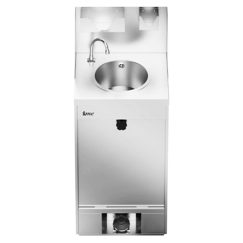 Stazione di lavaggio delle mani mobile in acciaio inossidabile - 20L - FourniResto Stazione di lavaggio delle mani mobile in acciaio inossidabile - 20L - FourniResto
